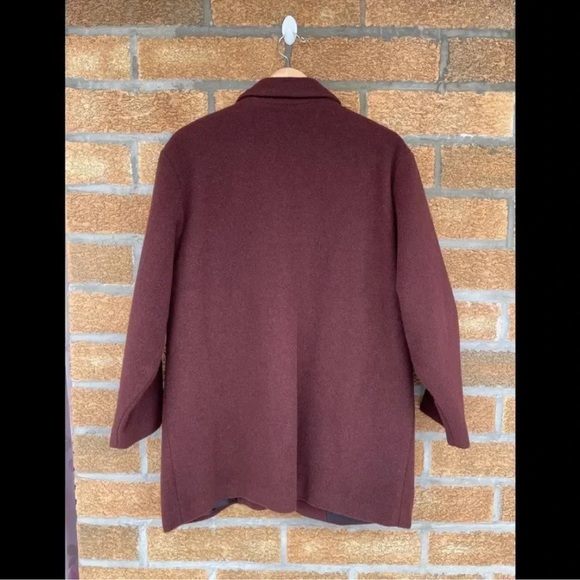 eileen fisher camel coat size 2 x - Picture 6 of 7